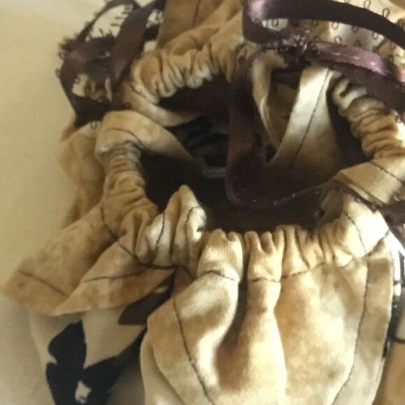 Set of 3 Handmade Drawstring Pouches - Picture 3 of 5